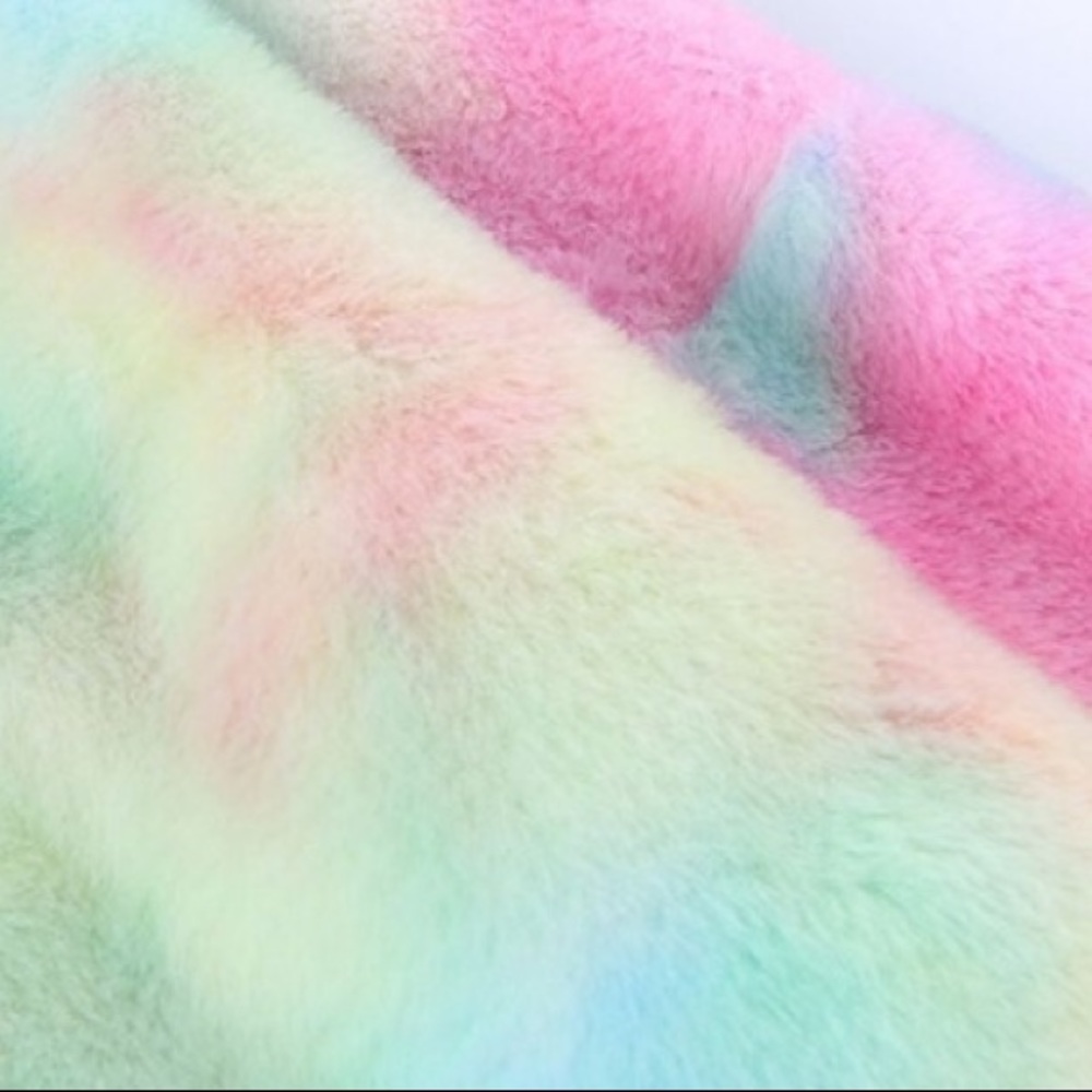 Fluffy bright cropped pullover (NWT) - Picture 15 of 16